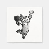 Pickleball Star Serviette (Vorderseite)