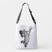 Pickleball Star Tragetaschen Mit Langen Trägern (Rückseite)