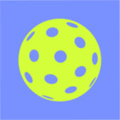 Pickleball Sticker für alles! (Vorderseite)