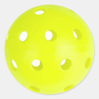 Pickleball-Sticker Runder Aufkleber