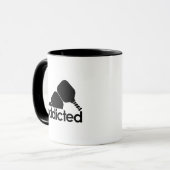 Pickleball Sucht Tasse (Vorderseite Links)