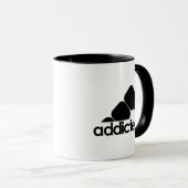 Pickleball Sucht Tasse (VorderseiteRechts)