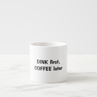 Pickleball-Süchtiger Espressotasse