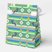 Pickleball Summer, Pickleball Party Personalisiert Geschenkschachtel (Rückseite)