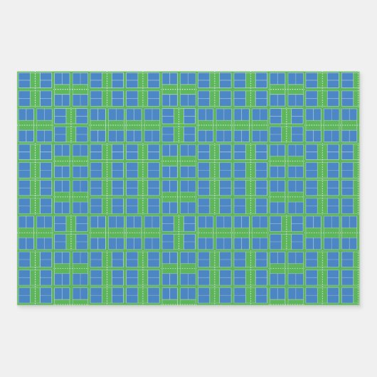 Pickleball Summer, Pickleball Themed Party Geschenkpapier Set (Vorderseite 3)