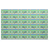 Pickleball Summer Strips, Pickleball Paddles Stoff (Fat Quarter (45,7 x 55,9 cm))