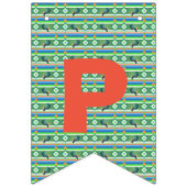 Pickleball Summer Wimpelkette (Erste Fahne)