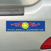 Pickleball Superstar-Autoaufkleber Autoaufkleber (Auf Auto)