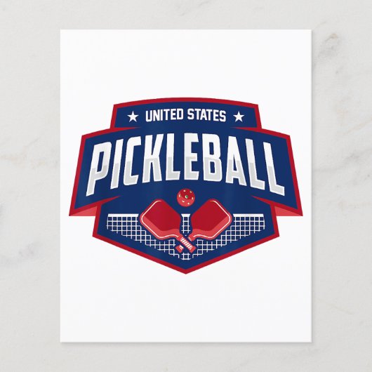 Pickleball Support Team Pickleball Player USA (Vorderseite)
