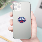 Pickleball Support Team Pickleball Player USA Aufkleber (Telefon)