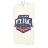 Pickleball Support Team Pickleball Player USA Autolufterfrischer (Links)