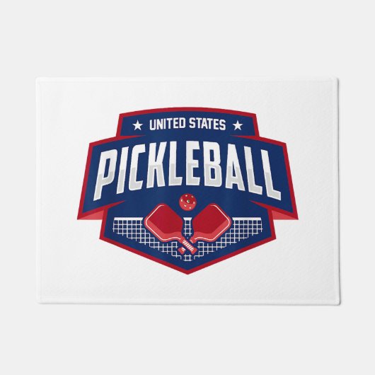 Pickleball Support Team Pickleball Player USA Fußmatte (Vorderseite)