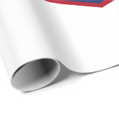 Pickleball Support Team Pickleball Player USA Geschenkpapier (Rolleneckpunkt)