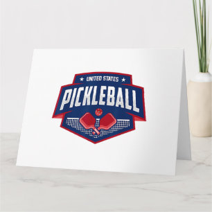 Pickleball Support Team Pickleball Player USA Karte