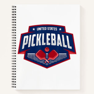 Pickleball Support Team Pickleball Player USA Notizblock