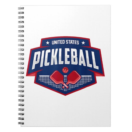 Pickleball Support Team Pickleball Player USA Notizblock (Vorderseite)