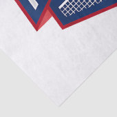 Pickleball Support Team Pickleball Player USA Seidenpapier (Detail)