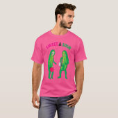 Pickleball süß und sauer T-Shirt (Vorne ganz)