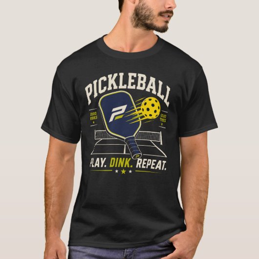 Pickleball T-Shirt (Vorderseite)
