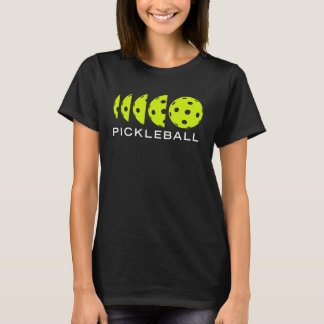 Pickleball-T - Shirt: Abmessungen der Pickleball T-Shirt