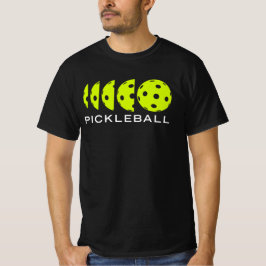 Pickleball-T - Shirt: Abmessungen T-Shirt
