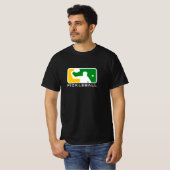 Pickleball-T - Shirt der Major League (Black) (Vorne ganz)