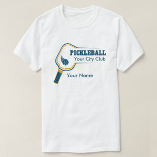 Pickleball-T - Shirt für individuell anpassbare Pi