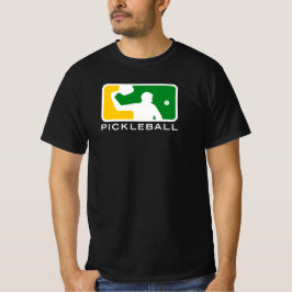 Pickleball-T - Shirt: Große Liga (grün/weiß) T-Shirt