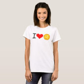 Pickleball-T - Shirt: I Liebe Pickleball T-Shirt (Vorne ganz)