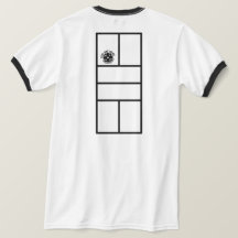 Pickleball-T - Shirt - Sie sind hier vor Gericht