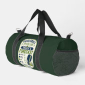 Pickleball Tagesvorhersage Duffle Bag (Rechte Ecke)