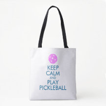 Pickleball Taschen-Tasche - behalten Sie Ruhe und