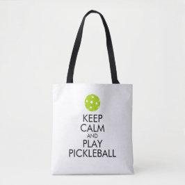 Pickleball Taschen-Tasche - behalten Sie Ruhe und Tasche