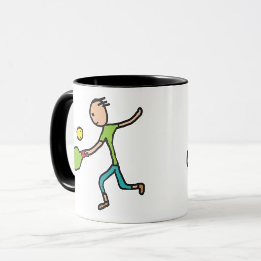 Pickleball Tasse (Vorderseite Links)