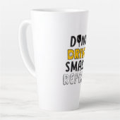 Pickleball-Tasse, Funny, Niedliches Pickleball-Ele Milchtasse (Linke Ecke)