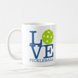 Pickleball Tasse: "LIEBE PICKLEBALL " Kaffeetasse