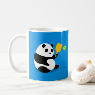 Pickleball Tasse: "Pickleball Panda " Kaffeetasse