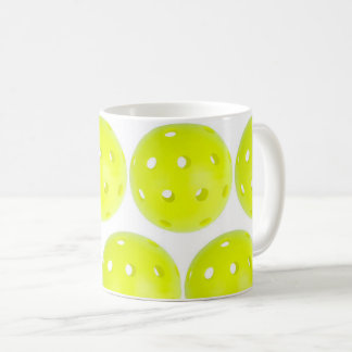 Pickleball Tassen-Weiß Kaffeetasse