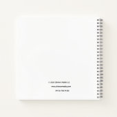 Pickleball Team crazy cartoon group Notizblock (Rückseite)