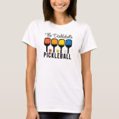 Pickleball Team League T-Shirt (Vorderseite)