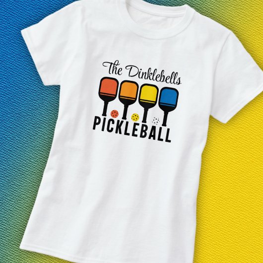 Pickleball Team League T-Shirt