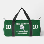 Pickleball-Team, Trainer oder Spieler Grün Persona Duffle Bag (Vorderseite)