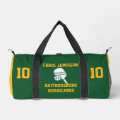 Pickleball-Team, Trainer oder Spieler Grün Persona Duffle Bag (Vorderseite)