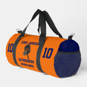 Pickleball-Team-Trainer oder Spieler Orange Blau C Duffle Bag