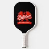 Pickleball-Teamspieler Pickleball Schläger (Rückseite)