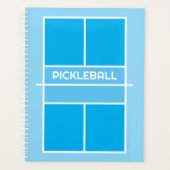 Pickleball-Terminplaner für Spieler und Trainer Planer (Vorderseite)