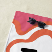 Pickleball The Real Dill! Turnierclub Strandtuch (Beispiel)