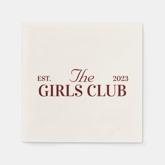 Pickleball-thematisches Party Serviette (Vorderseite)