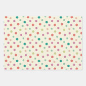 Pickleball Themed mit Paddles, Wiffle Balls, etc. Geschenkpapier Set (Vorderseite 3)