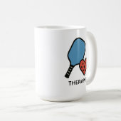 Pickleball-Therapie Kaffeetasse (VorderseiteRechts)